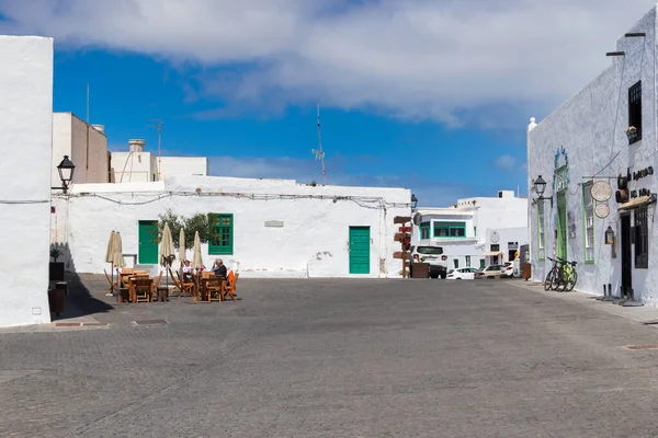 Lanzarote Spanje Januari 2020 Straatfotografie Stad Teguise Het Eiland Lanzarote — Stockfoto