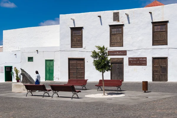Lanzarote Hiszpania Stycznia 2020 Fotografia Miasta Teguise Wyspie Lanzarote Hiszpania — Zdjęcie stockowe