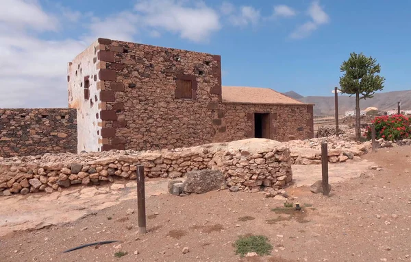 İspanya, Kanarya Adaları 'ndaki tipik kır evi