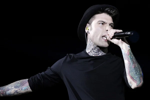 Fedez - olasz rapper — Stock Fotó