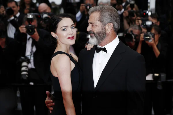 Mel Gibson, Rosalind Ross — Stock Photo, Image