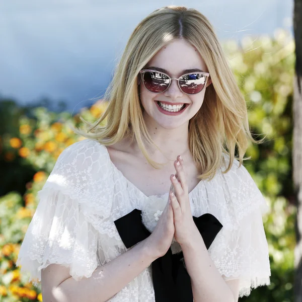 Elle Fanning - актриса — стоковое фото