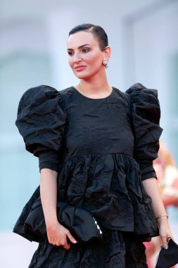 Venedik, İtalya - Eylül 04: Şarkıcı Arisa, 