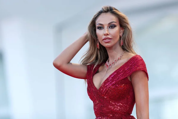 Venezia Settembre Madalina Ghenea Partecipa Alla Prima Del Film Amants — Foto Stock