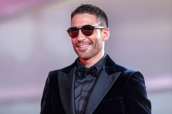 Venice Itália Setembro Miguel Angel Silvestre Participa Estreia Série Monedas — Fotografia de Stock