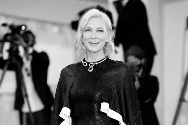 Cate Blanchett, 2 Eylül 2020 'de Venedik Film Festivali' nin açılış törenine katılıyor..