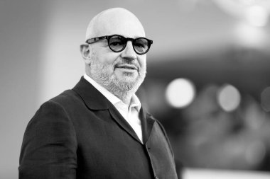 VENICE, İtalya - SEPTEMBER 08: Gianfranco Rosi, 