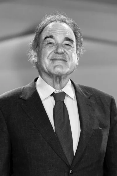 Venice Itálie Září Oliver Stone Zúčastní Premiéry Ceny Kineo Benátském — Stock fotografie