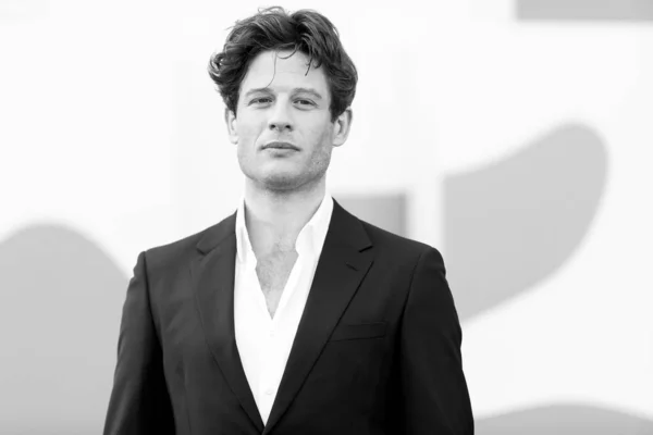 Venezia Italia Settembre James Norton Partecipa Alla Prima Del Film — Foto Stock