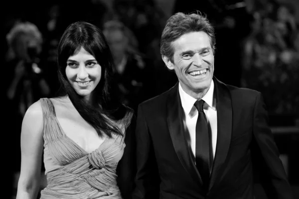 Giada Colagrande y Willem Dafoe — Foto de Stock