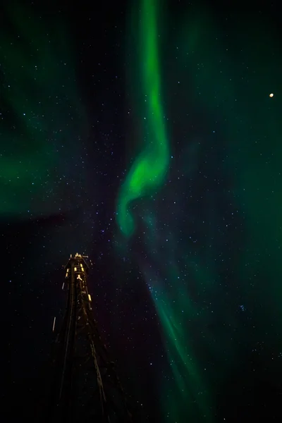 Groenlandse Noorderlicht — Stockfoto