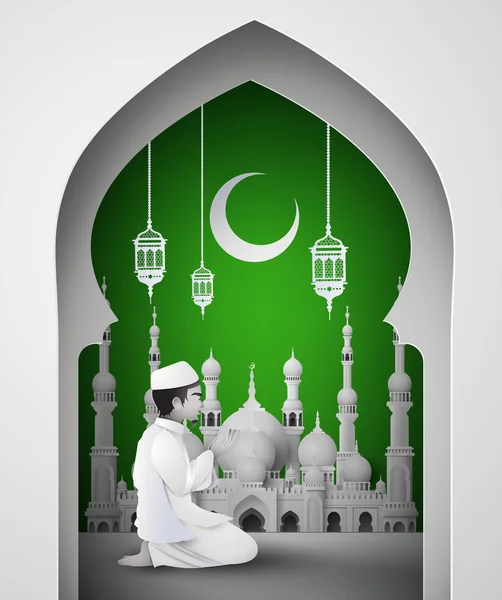 Illustretion du kareem du Ramadan — Image vectorielle