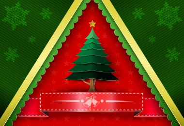 Noel tebrik kartı. Merry christmas yazı