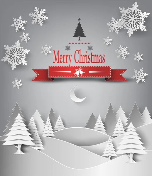 Merry christmas peyzaj.