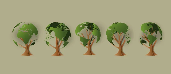 Environmental concept. — Stock Vector