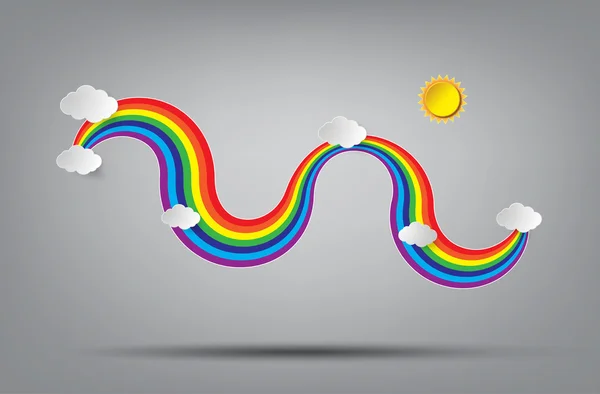 Rainbow — Stock Vector