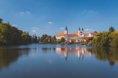 Yazın telc, eski kasaba. Çek Cumhuriyeti