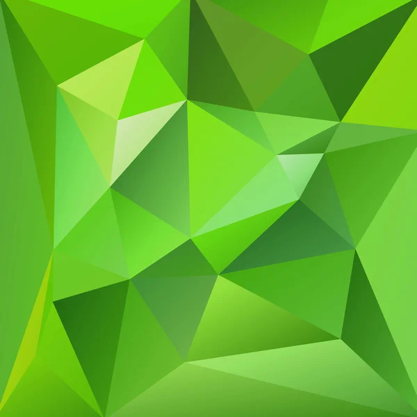 Abstraktes grünes Dreieck Hintergrund, Vektorabbildung eps10, c — Stockvektor