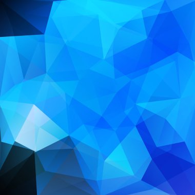 Soyut geometrik mavi arkaplan