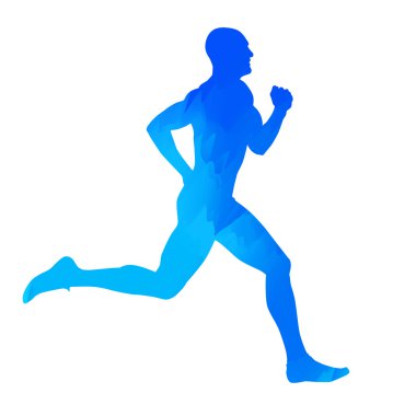 Mavi koşucu