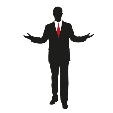 Takım elbiseli iş adamı