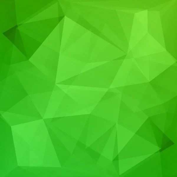 Fundo verde geométrico abstrato — Vetor de Stock