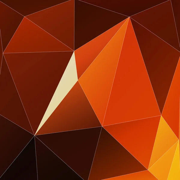 Orange geometrisk bakgrund — Stock vektor