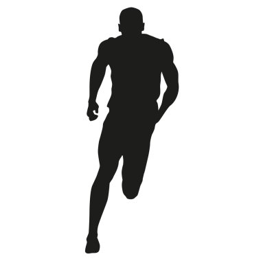 Sprinter vektör siluet