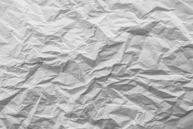 Gri kağıt buruşuk, soyut doku arkaplanı