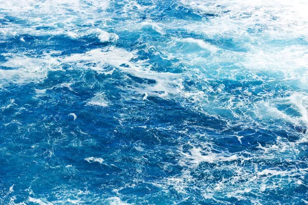 Mavi Deniz Dalgası Arka Planı — Stok fotoğraf