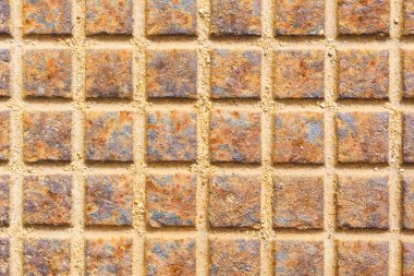 Eski paslı metal dokusu