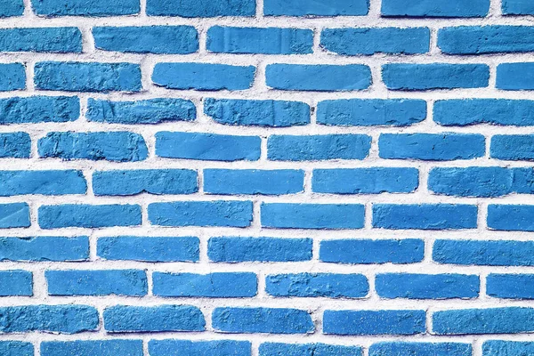 abstract blue brick wall texture background