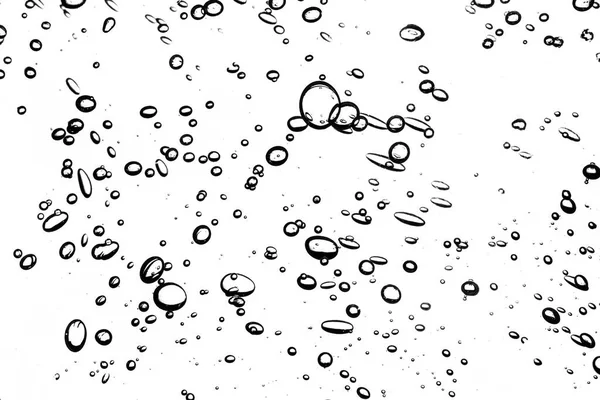 Abstraktní Pozadí Vodními Bublinami — Stock fotografie