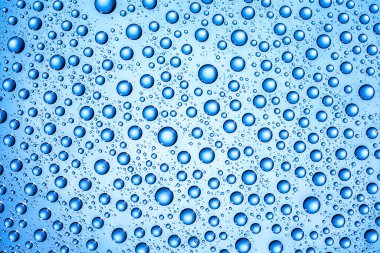 Su kabarcıkları ile soyut arkaplan