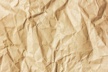 Buruşmuş kağıdın soyut arkaplanı