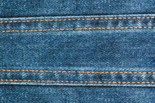 Fechar Fundo Textura Jeans Azul — Fotografia de Stock