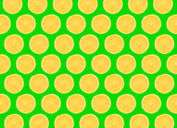 Frische Saftige Zitronenscheiben Auf Weißem Hintergrund — Stockfoto