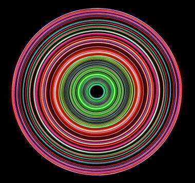 Renkli çizgili soyut arkaplan