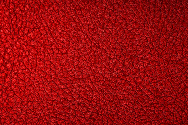 Fond Texture Cuir Rouge — Photo