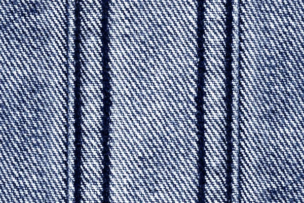 Fechar Fundo Textura Jeans Azul — Fotografia de Stock