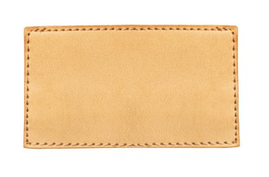 boş etiket beyaz arkaplanda izole edildi