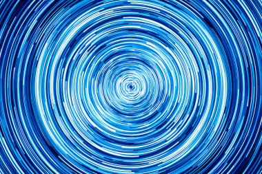 Mavi ve beyaz daireli soyut arkaplan