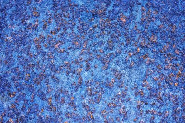 Eski taş duvarın dokusu. mavi ve gri arkaplan.