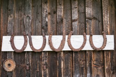 Eski ahşap harfler.