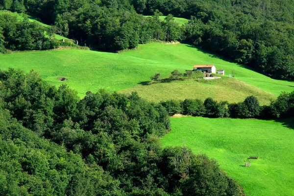 Paysage Des Collines Des Vallées Parc Naturel Redes Principauté Des — Photo