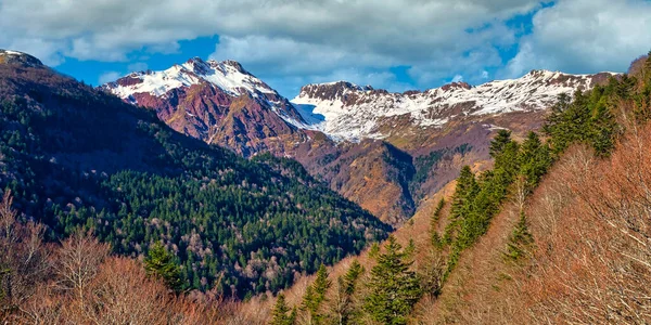 Aspe Valley Pyrnes National Park Parc National Des Pyrnes Pyrnes — Stock Photo, Image