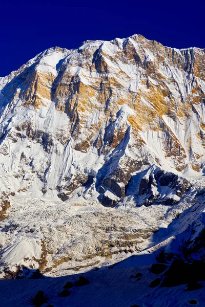 Annapurna Cordilheira Annapurna Trek Annapurna Base Camp Área Conservação Annapurna — Fotografia de Stock