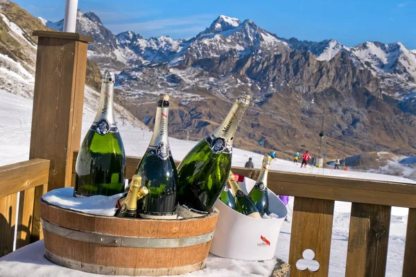 Formigal Ski Resort Área Esqui Pirinéus Huesca Aragão Espanha Europa — Fotografia de Stock