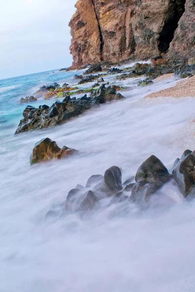 Playa Los Muertos Carboneras Cabo Gata Nijar Natural Park Biosphere — Φωτογραφία Αρχείου