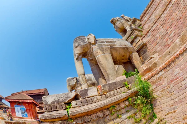 Templo Hindu Praça Durbar Patrimônio Mundial Unesco Patan Latipur Bhaktapur — Fotografia de Stock